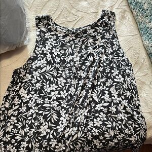 Floral Sleeveless Top